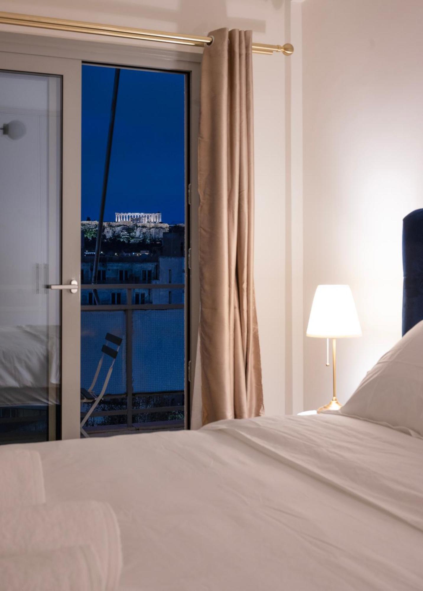 Luxury View Of Acropolis Apartment เอเธนส์ ภายนอก รูปภาพ
